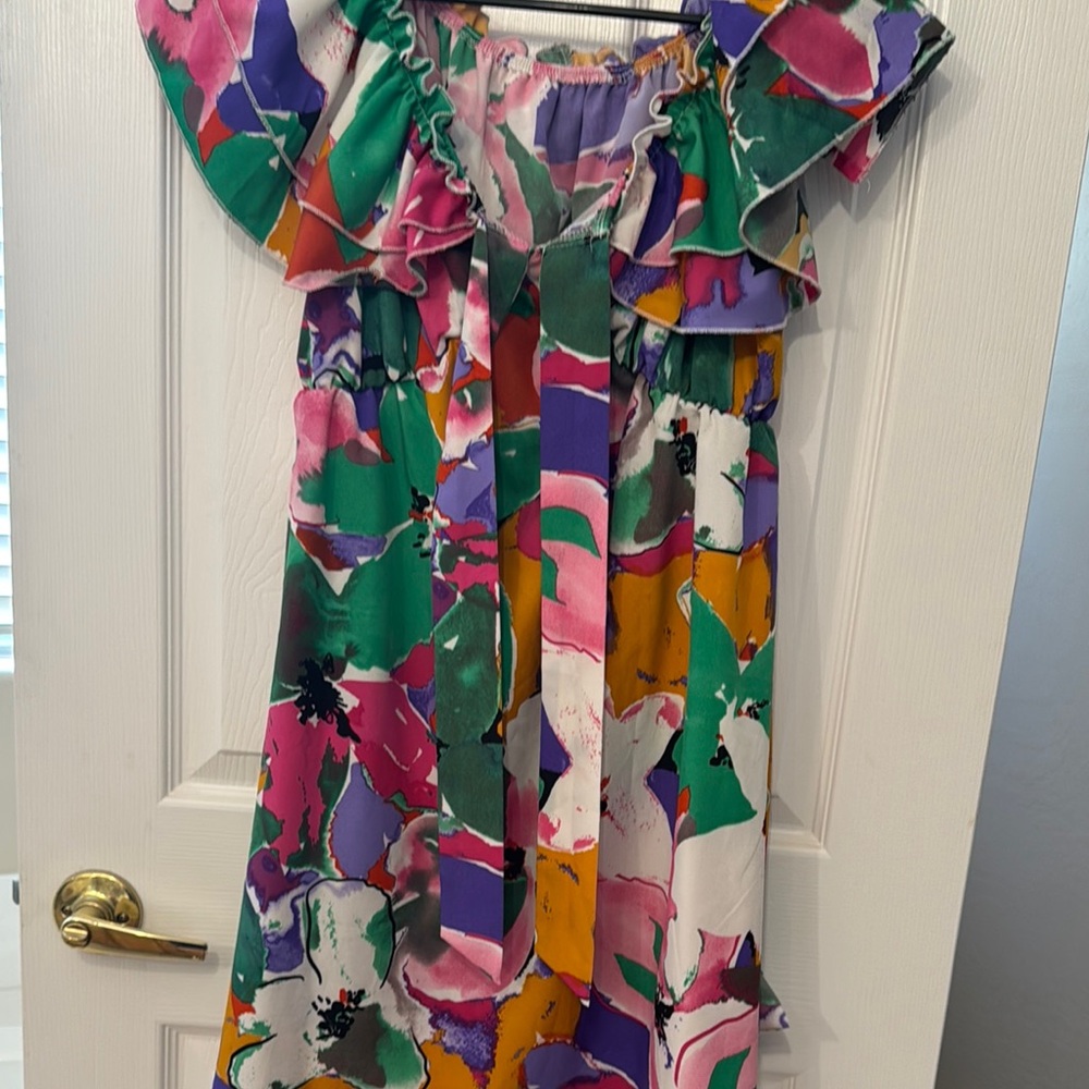 Colorful Floral Dress